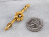 Etruscan Revival Old Mine Cut Diamond Victorian Brooch