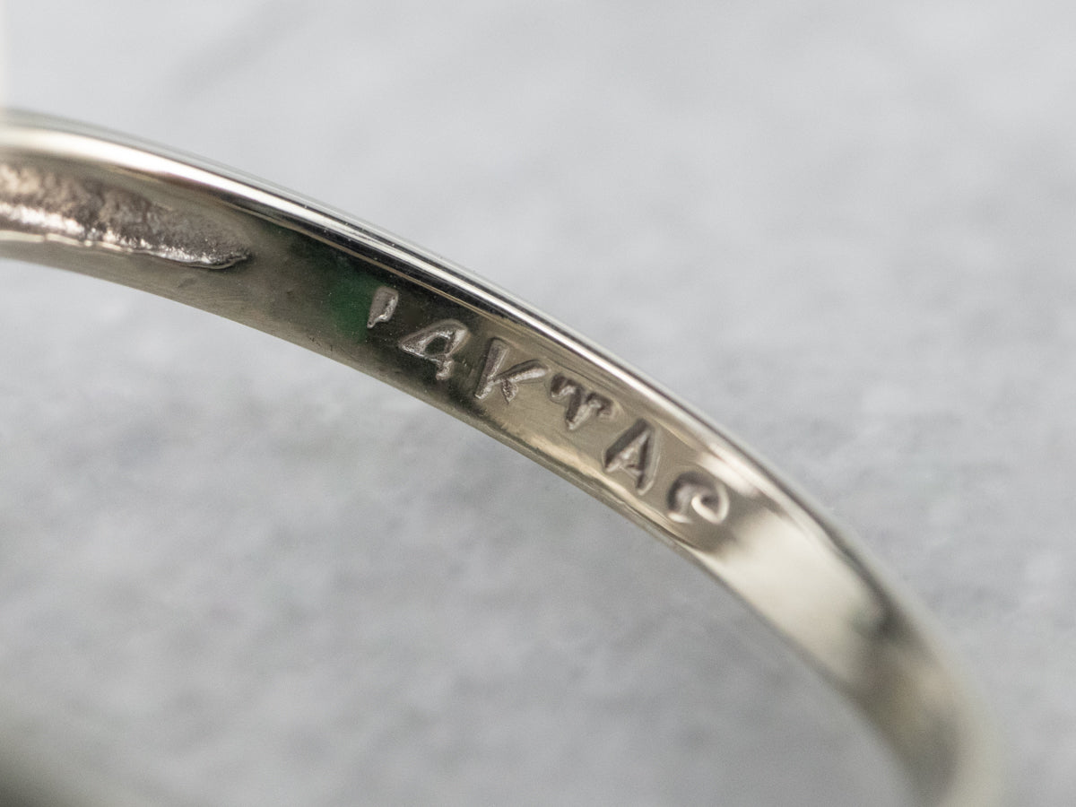 Three Stone Retro Era Diamond Ring