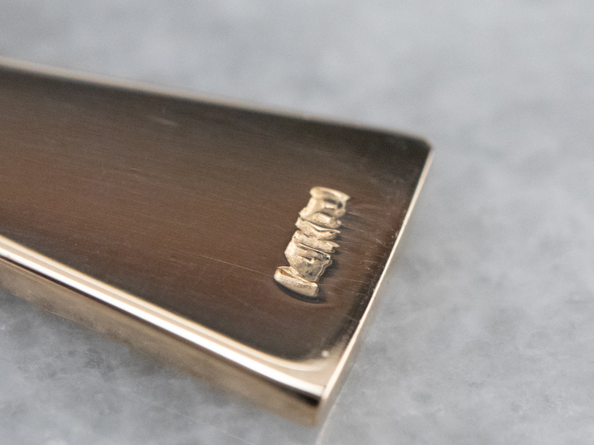 Vintage Gold Celtic Cross Pendant