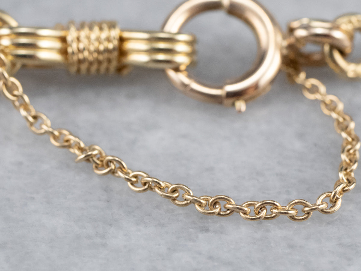 Nautical Gold Link Bracelet
