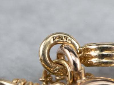 Nautical Gold Link Bracelet