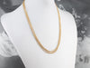 Five Strand Gold Cable Chain Necklace