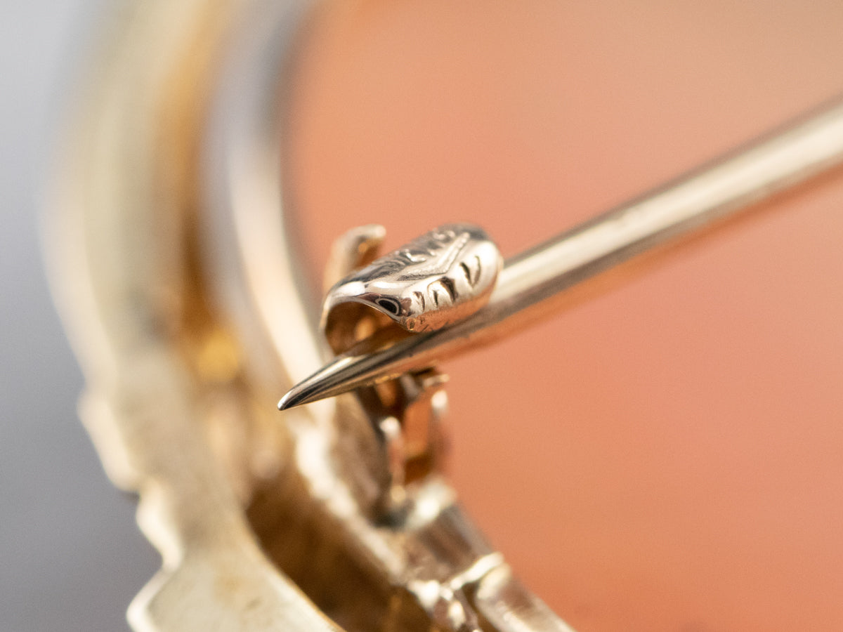 Mid Century Cameo Pin or Pendant