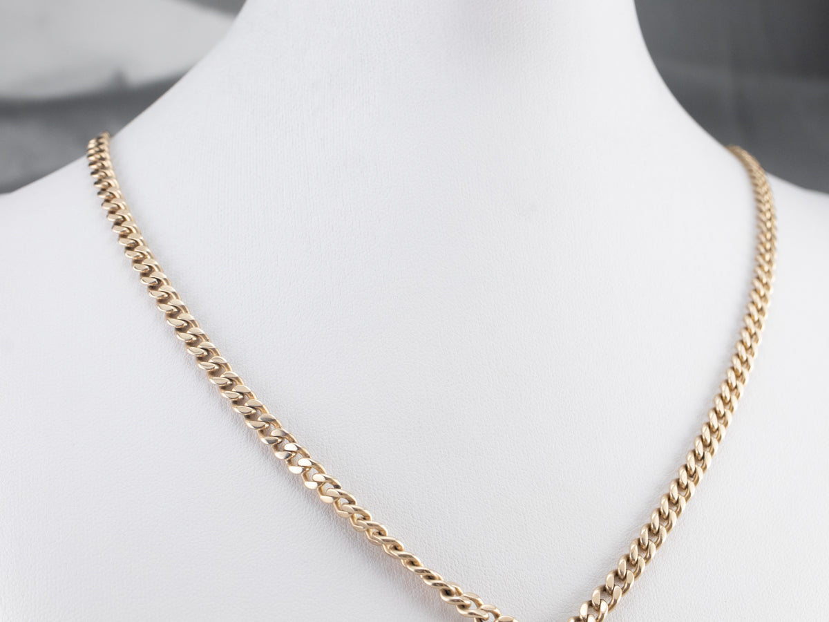 Antique Double Albert Gold Watch Chain