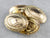 Vintage Gold Etched Cufflinks