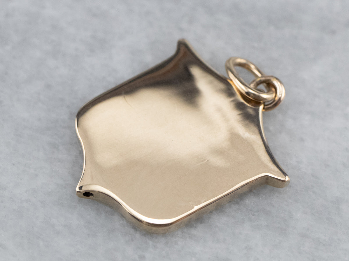 Vintage Gold Masonic Pendant