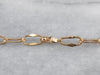 18K Gold Fancy Cable Chain Necklace