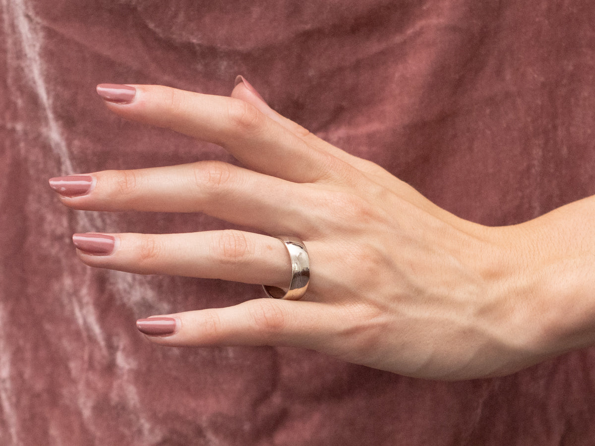 Mokume Gane Landscape Band Ring