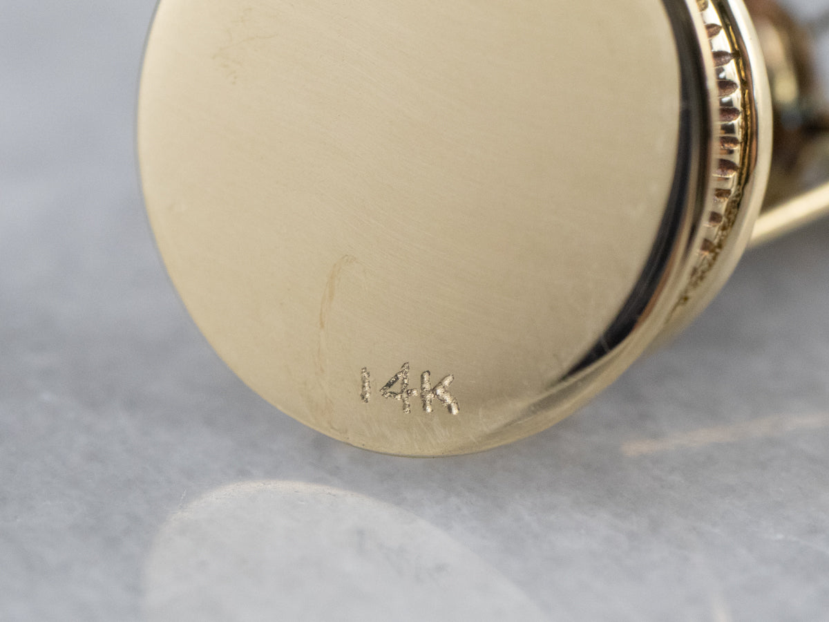 Moving 14K Gold Windmill Pendant