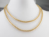 18K Gold Tiled Mesh Chain Necklace