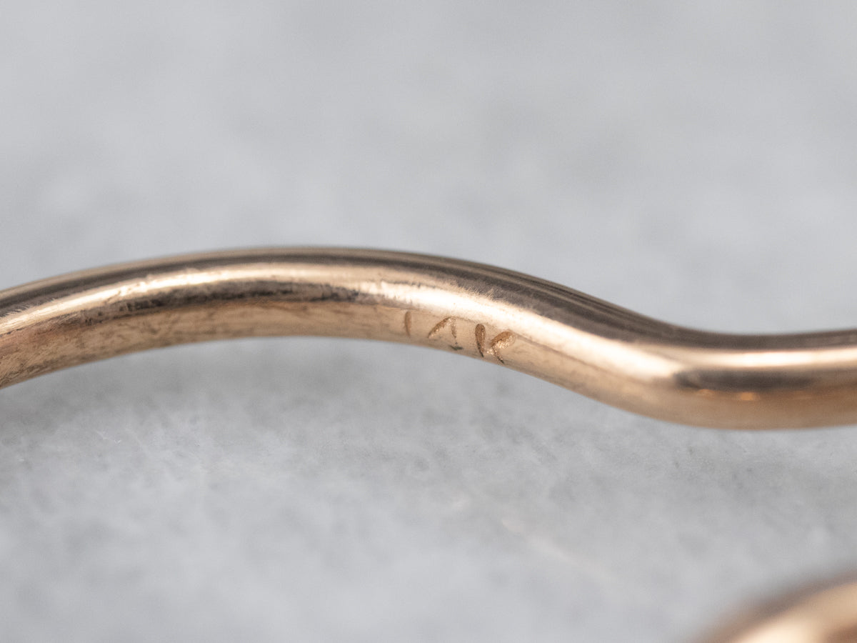 Vintage Gold Watch Chain