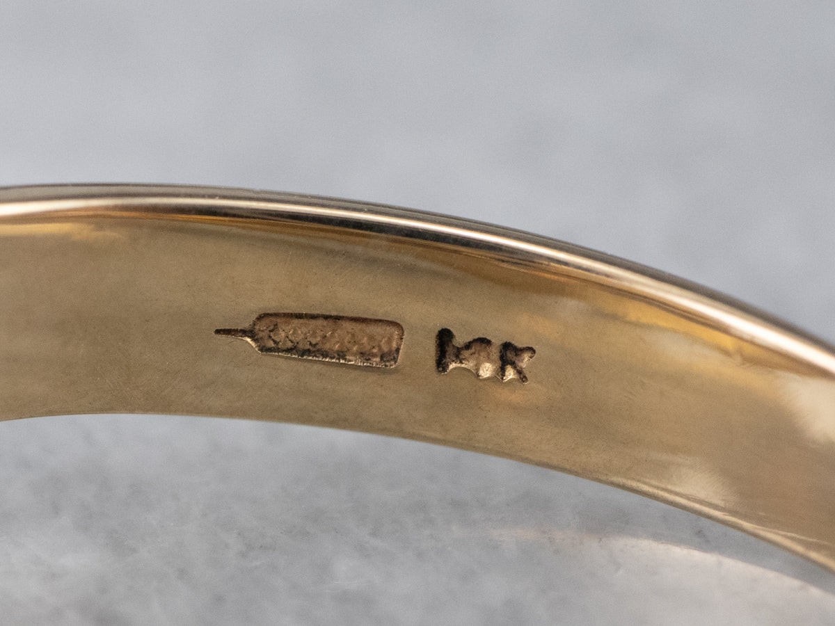 Classic 14K Gold Claddagh Ring