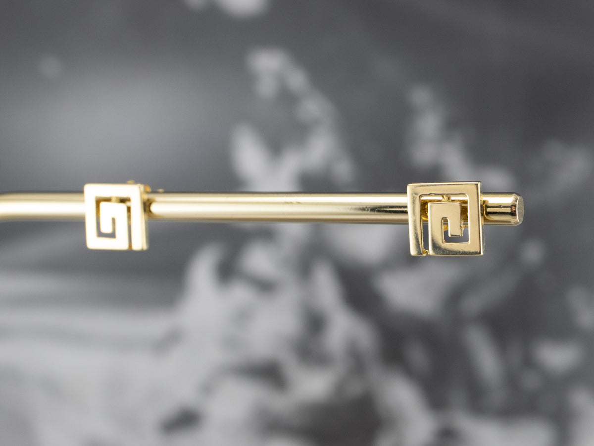 Pendientes Geométricos De Oro De 18 Quilates