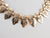 Vintage Gothic Pierced Gold Link Necklace