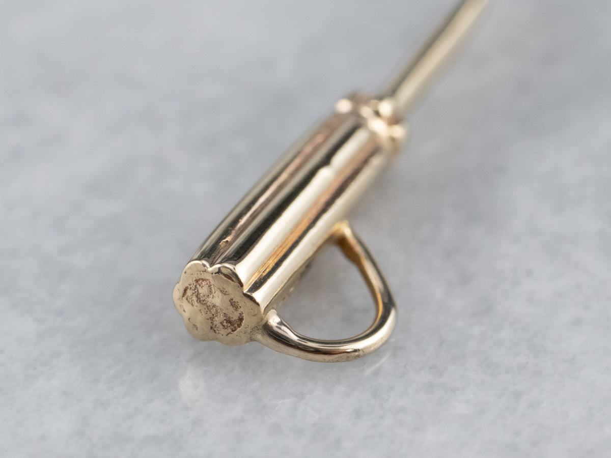 Colgante de destornillador de oro de 14 quilates