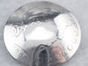 Silver USA Barber Quarter Coin Button Set