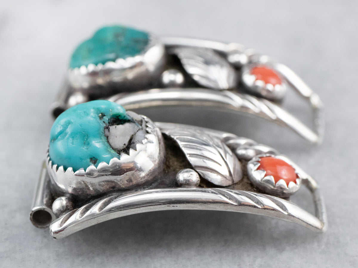 South West Style Turquoise and Coral Watch Tips