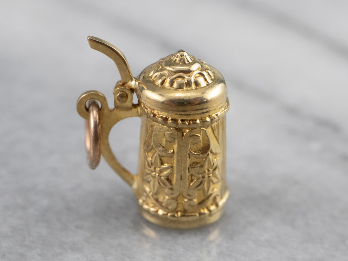 Vintage German Drinking Stein Charm
