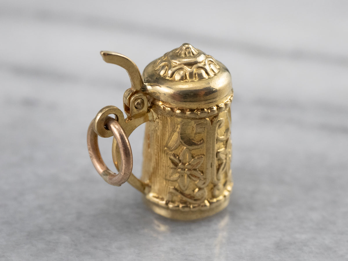 Vintage German Drinking Stein Charm