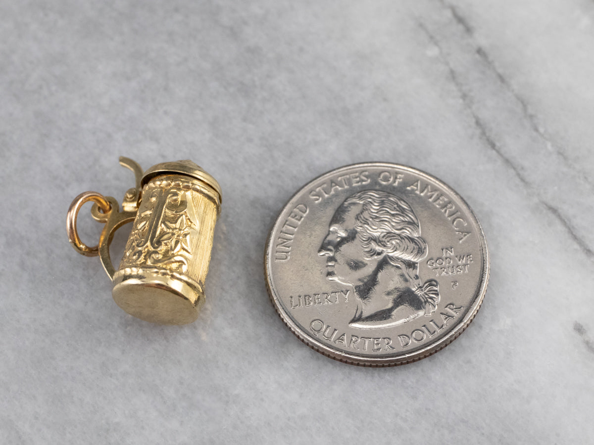 Vintage German Drinking Stein Charm