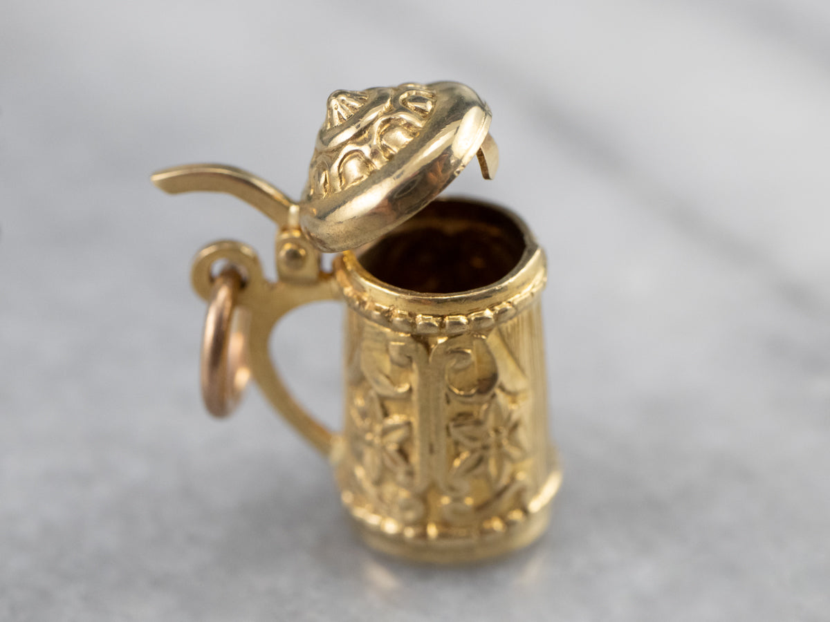 Vintage German Drinking Stein Charm