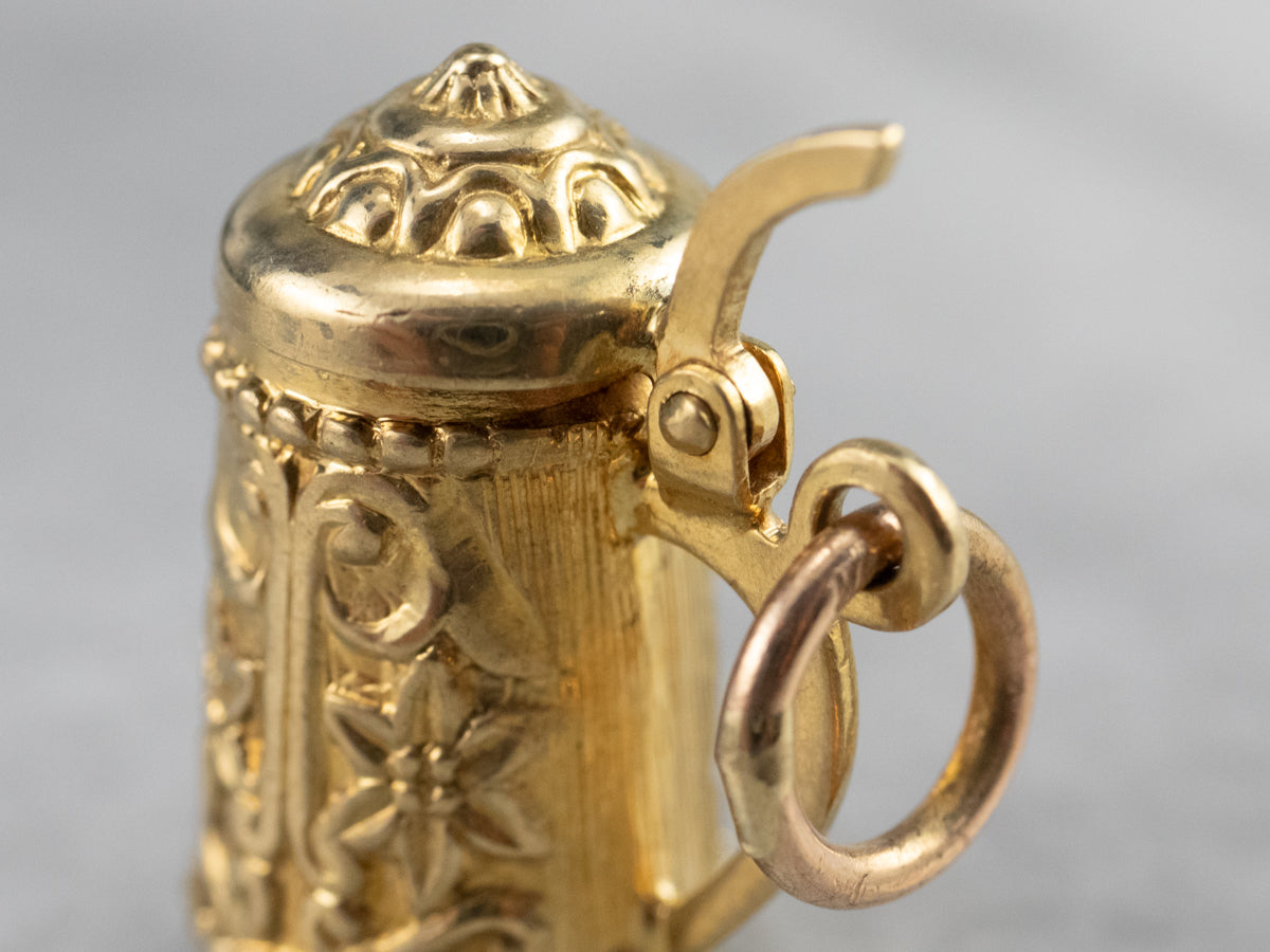 Vintage German Drinking Stein Charm