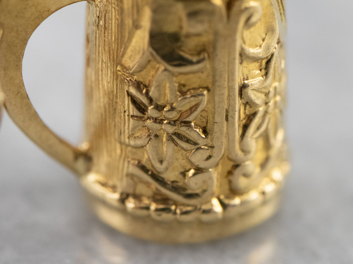 Vintage German Drinking Stein Charm