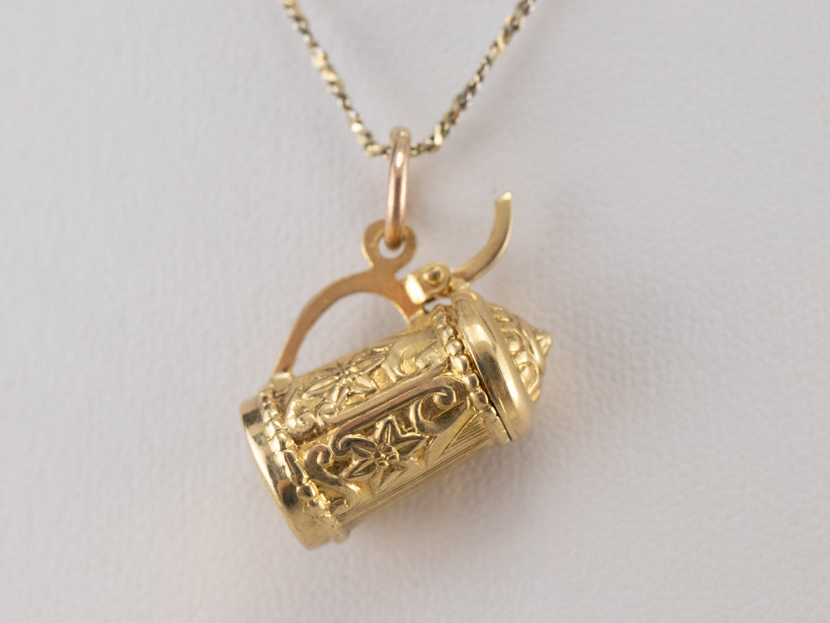 Vintage German Drinking Stein Charm