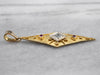 Etruscan Revival Diamond and Ruby Pendant