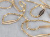 Vintage Yellow Gold Fancy Link Chain