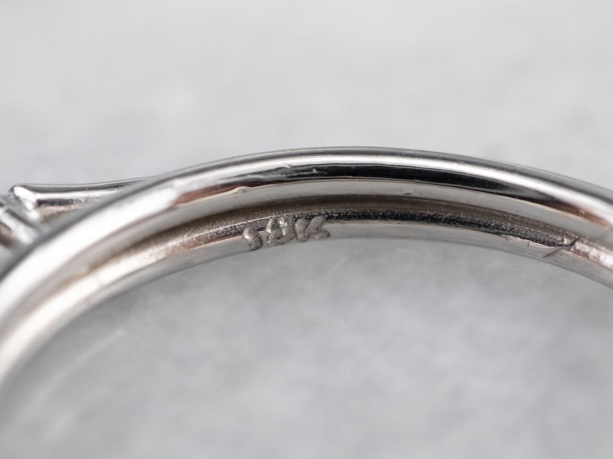 Multi Diamond 18K White Gold Ring