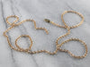 14K Gold Oval Link Chain Necklace