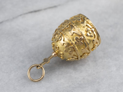 Russian Orthodox Mitre Gold Charm