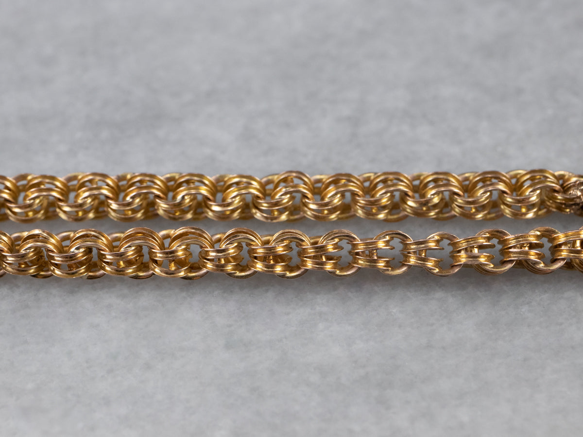 Antique Specialty Gold Chain