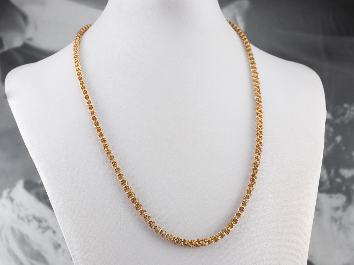 Antique Specialty Gold Chain