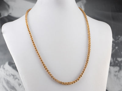Antique Specialty Gold Chain Necklace