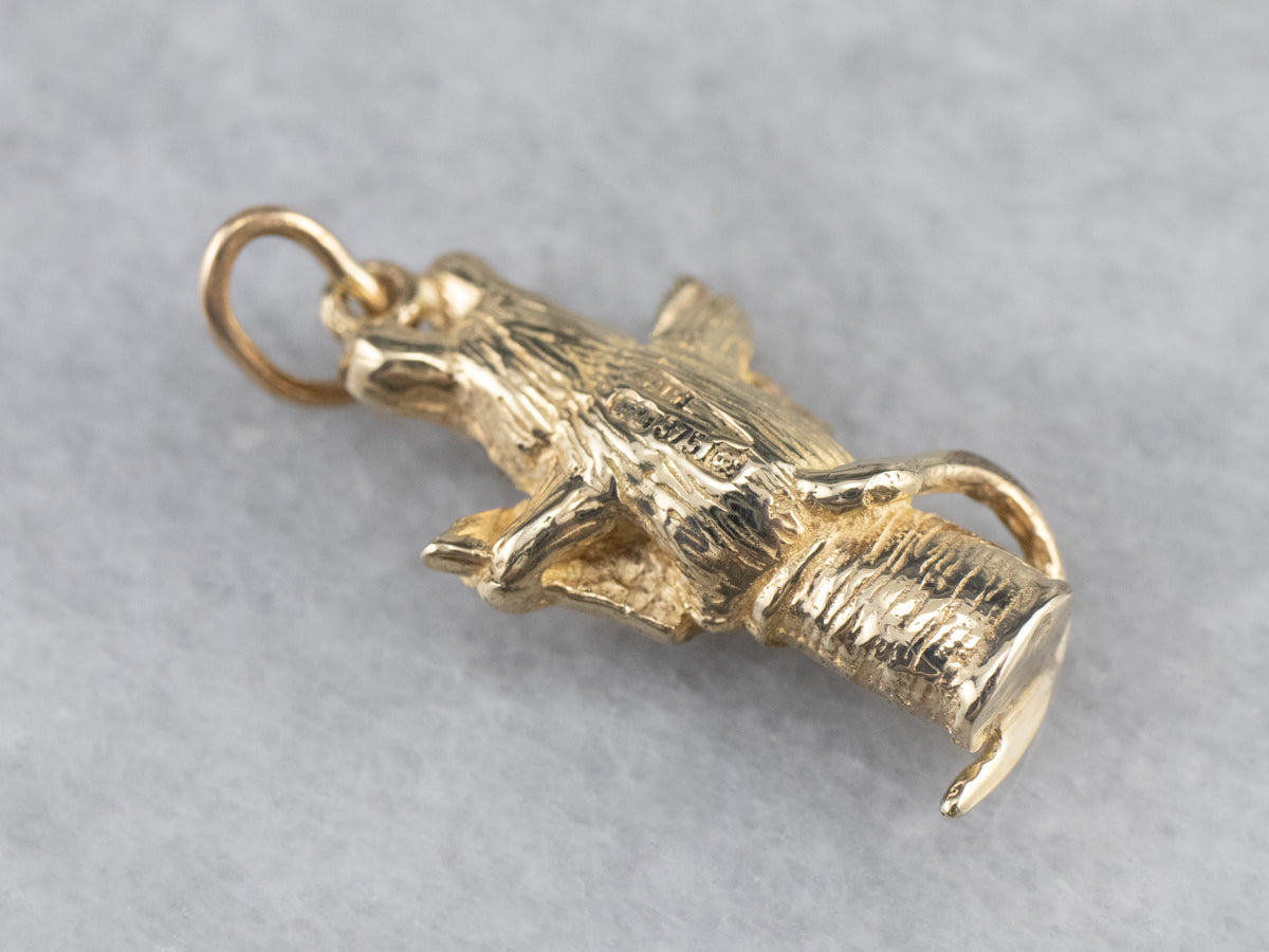 Beatrix Potter Tailor Mouse Gold Charm