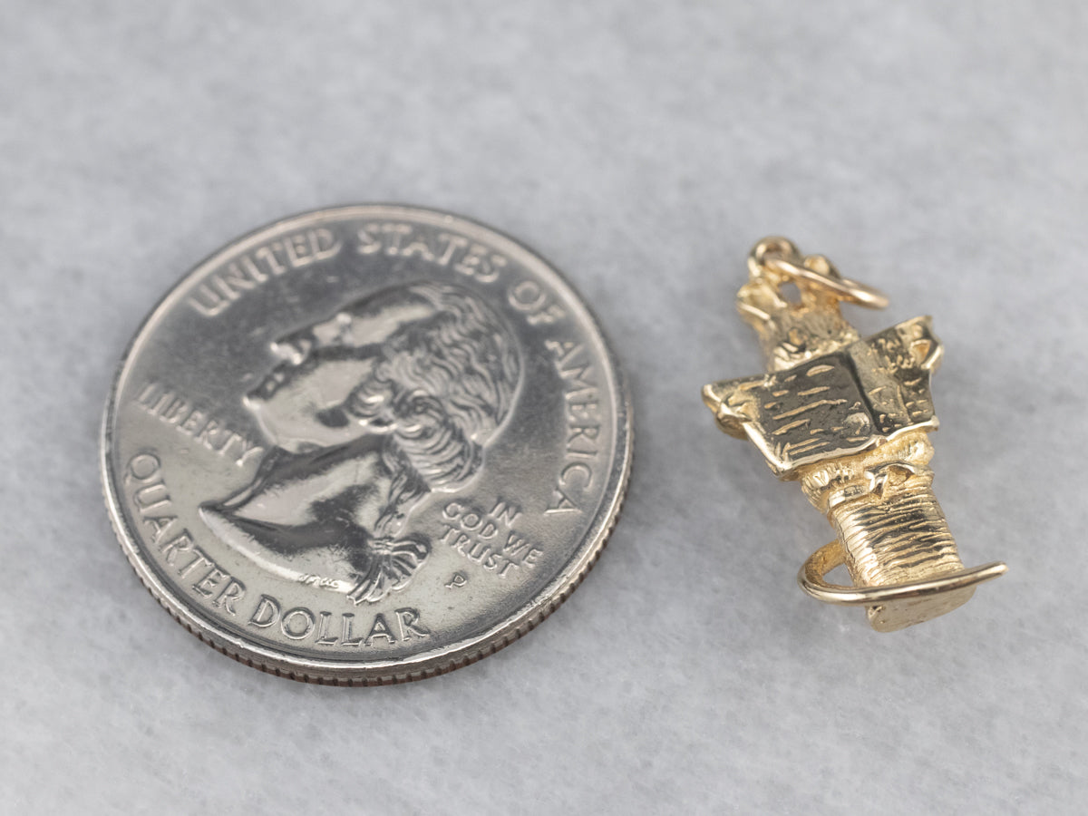 Beatrix Potter Tailor Mouse Gold Charm