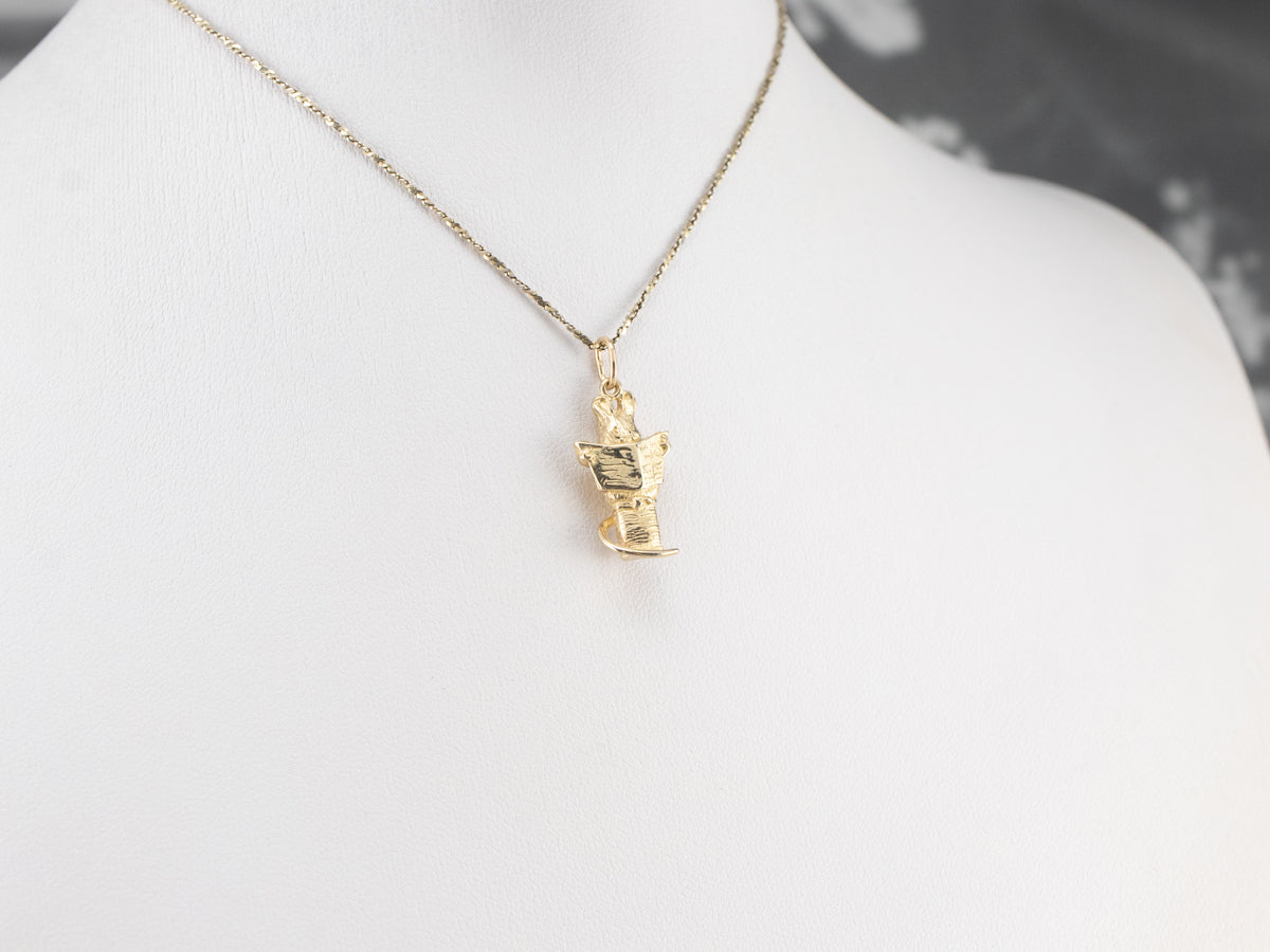Beatrix Potter Tailor Mouse Gold Charm