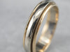 Two Tone Gold Band