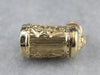 14K Gold Beer Stein Charm with Hinged Lid