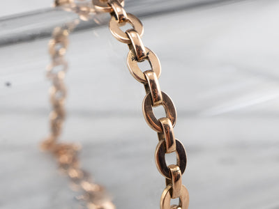 Rose 14K Gold Chain Bracelet