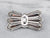 Sterling Silver Native American Bow Brooch