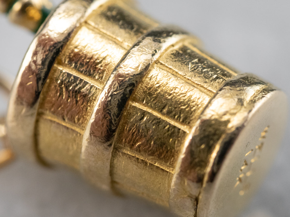 Congratulations! Champagne Bottle and Bucket Charm