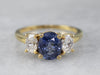 Classic Sapphire and Diamond Engagement Ring