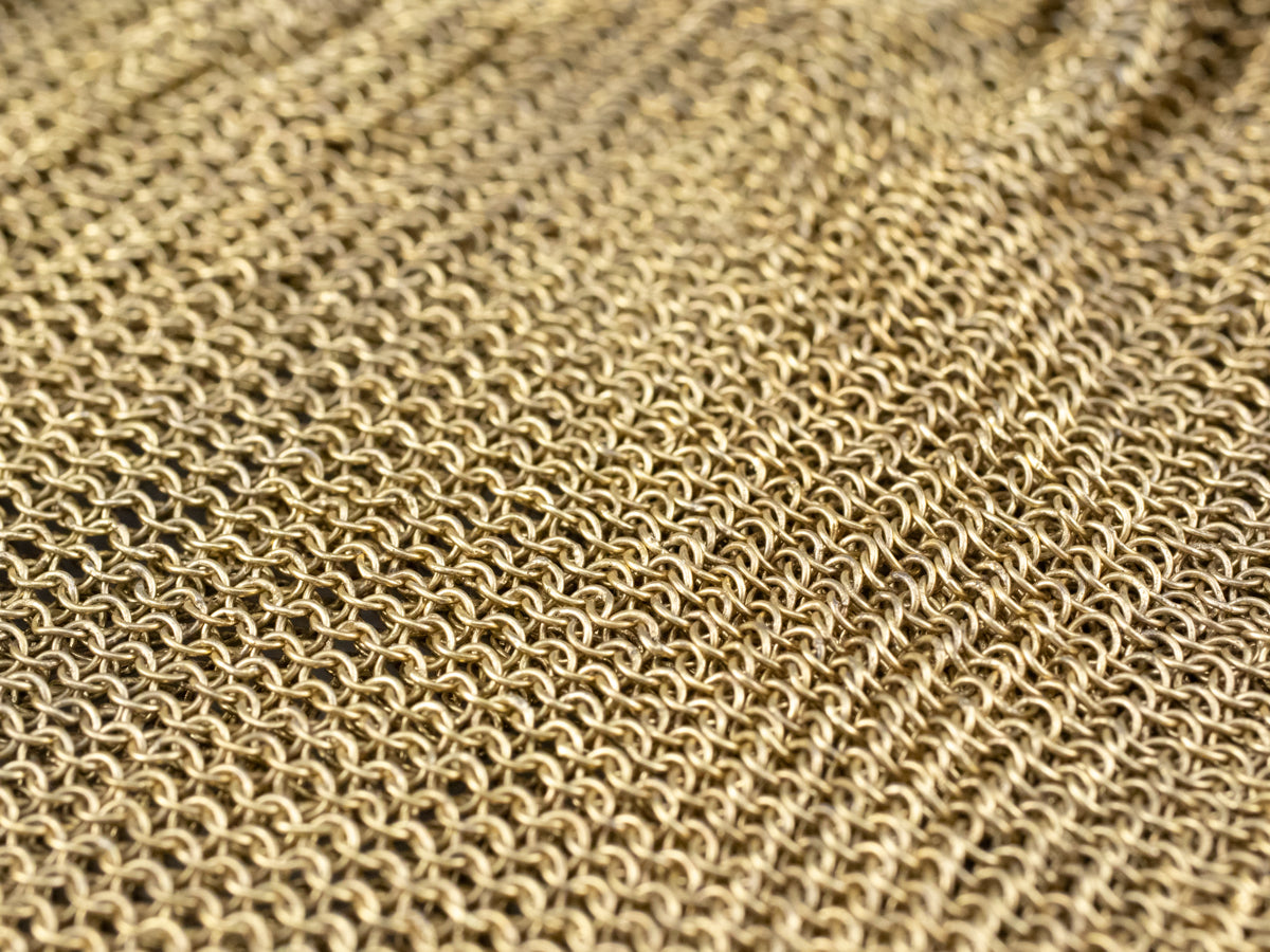 Vintage Vermeil Mesh Purse