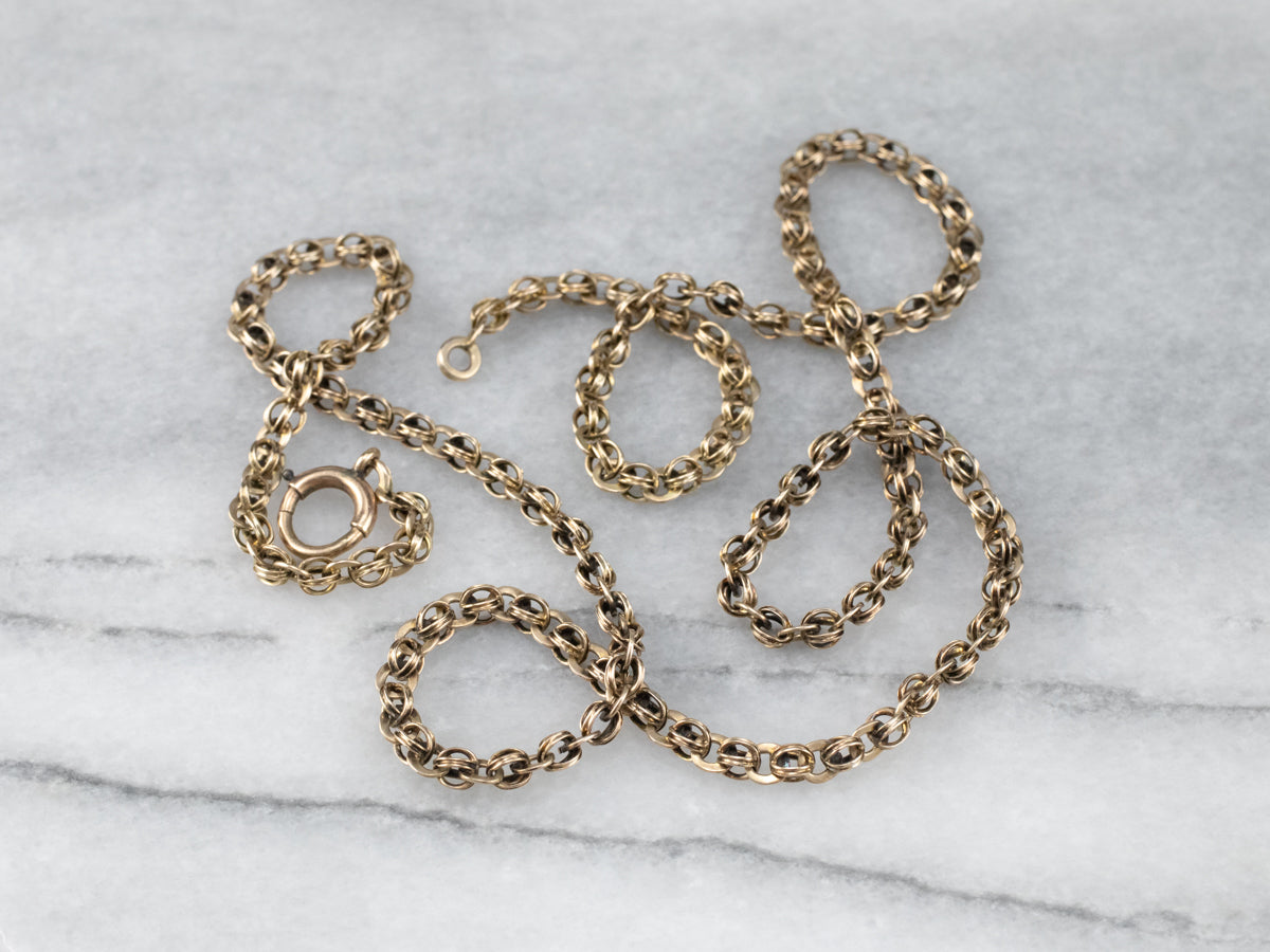 Antique Gold Specialty Chain