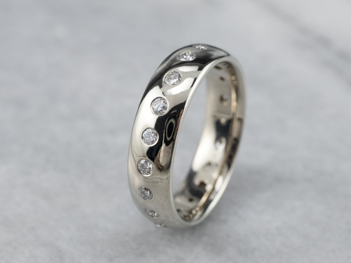White Gold Diamond Eternity Band