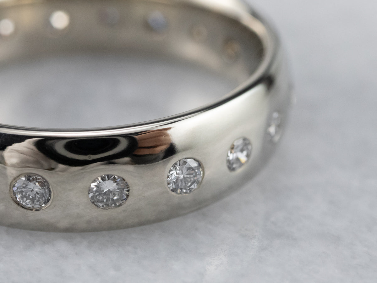 White Gold Diamond Eternity Band