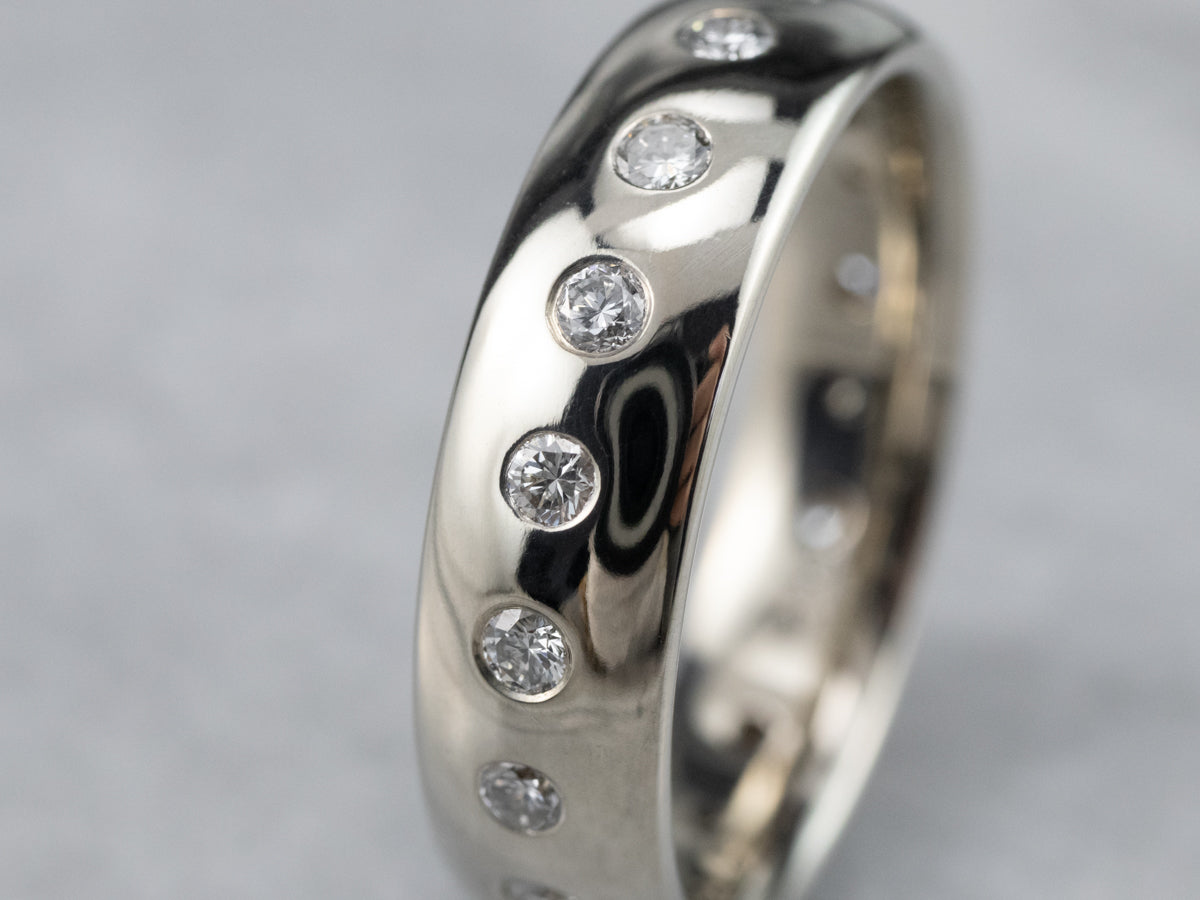 White Gold Diamond Eternity Band